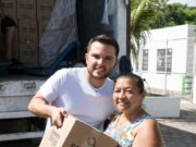Supervisa Pablo Bustamante entrega del programa “Comemos Tod@s” para beneficiar a 57 mil familias en Quintana Roo