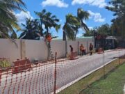 Menores de edad de Bacalar persisten en frenar la obra de la Sedena junto a la laguna