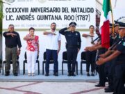 Gobierno de Playa del Carmen honra el legado de Andrés Quintana Roo