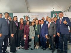 Mara Lezama refrenda compromiso con la salud en la 116 Asamblea del IMSS presidida por Claudia Sheinbaum