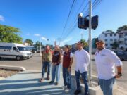 Moderniza Ana Paty Peralta semáforos en avenida La Luna y Kohunlich