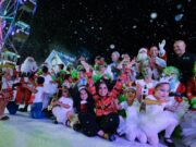 La magia de la Navidad ilumina Cancún, Mara Lezama inaugura Villas Navideñas en el Malecón Tajamar