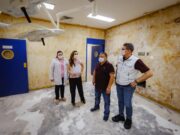 Supervisa Mara Lezama rehabilitación de quirófano del hospital de José María Morelos