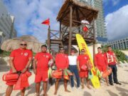 Garantiza Ana Paty Peralta servicios diarios de guardavidas en playas públicas