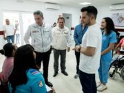 Supervisa Pablo Bustamante nueva Unidad de Bienestar en la Zona Continental de Isla Mujeres