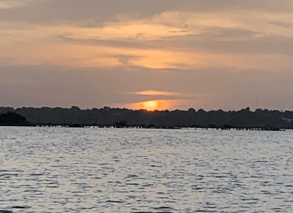bacalar atardecer
