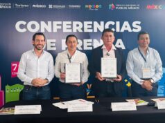 Bacalar se hermana con Huasca de Ocampo en Tianguis de Pueblos Mágicos