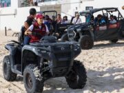 Invita Ana Paty Peralta a disfrutar del Mar Caribe bajo condiciones seguras