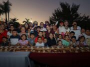 Ana Paty Peralta srene a familias con la Rosca de Reyes más grande de Cancún
