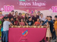 Mara y Vero Lezama celebran el Día de Reyes con más de 25 mil 600 niñas y niños en Quintana Roo