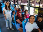 Más de 2 mil personas fueron beneficiadas con transporte gratuito a las playas de Cancún