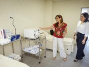 Mara Lezama y Estefanía Mercado recorren nueva Unidad de Medicina Familiar del ISSSTE en Playa del Carmen