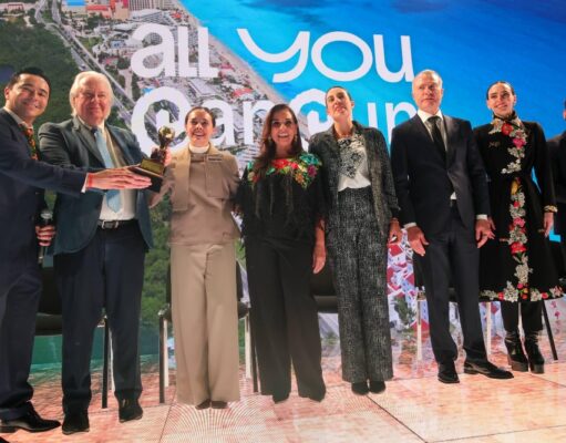Comparte Ana Paty Peralta logros en FITUR 2026