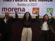 Firman Morena, PT y PVEM acuerdo para renovar la alianza electoral en 2027