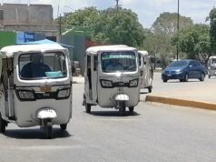 Proyectan prohibir mototaxis en la carretera a El Tintal