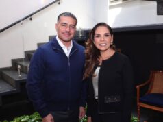 Se reúnen Mara Lezama y Omar García Harfuch para reforzar la estrategia de seguridad en Quintana Roo