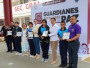 Estudiantes se convierten en “Guardianes Escolares por la Paz”: Ana Paty Peralta