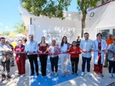 Inaugura Mara Lezama la Unidad del Bienestar en la zona continental de Isla Mujeres