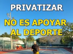 Acusan de intento de privatizar las canchas del 8 de octubre
