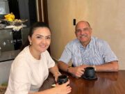 El regidor de Tulum, Jorge Portilla, se deja ver con la diputada, Tepy Gutiérrez