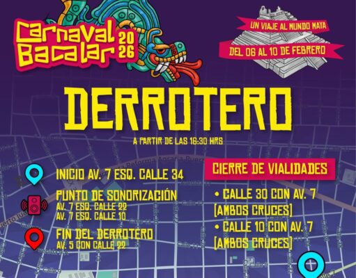 Bacalar se prepara para vivir un Carnaval 2026 seguro, ordenado y alegre